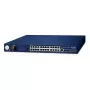Hallittava kytkin PLANET Layer 3 24-porttinen 10/100/1000T PoE