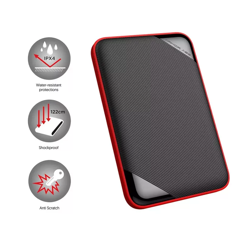 Ulkoinen kiintolevy Silicon Power 5 TB USB 3.2 Armor A62