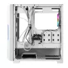 PC-kotelo Azza Guardian Glass Midi Tower valkoinen