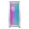 PC-kotelo Azza Guardian Glass Midi Tower valkoinen