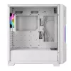 PC-kotelo Azza Guardian Glass Midi Tower valkoinen