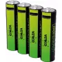 Uudelleenladattava Li-Ion AA-paristo VERICO LoopEnergy AA2550 USB-C 4 kpl:n pakkaus
