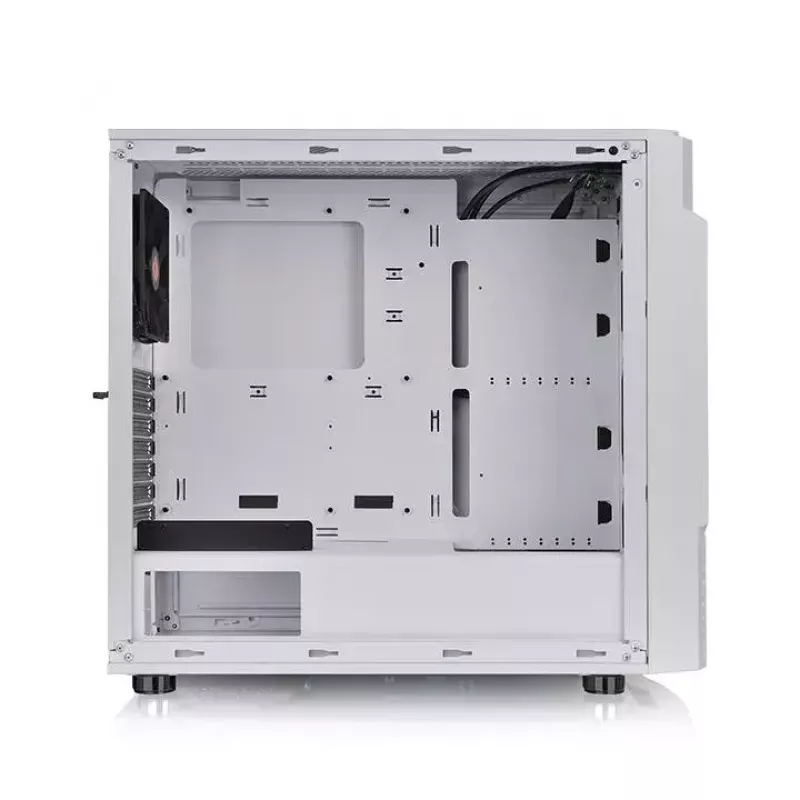 PC-kotelo Thermaltake Commander C31 TG Snow ARGB Edition Midi Tower musta, valkoinen