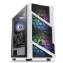 PC-kotelo Thermaltake Commander C31 TG Snow ARGB Edition Midi Tower musta, valkoinen