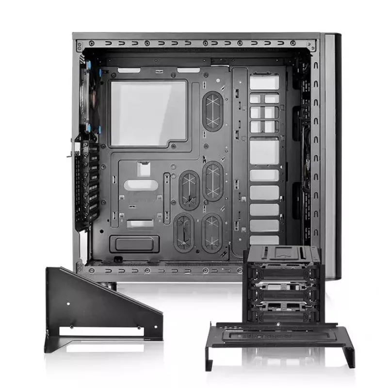 PC-kotelo Thermaltake View 31 TG Midi Tower musta