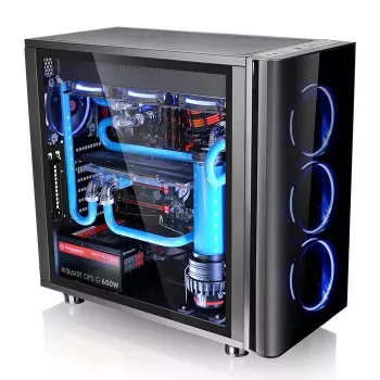 PC-kotelo Thermaltake View 31 TG Midi Tower musta