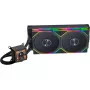 AiO-nestecooleri lian li Galahad II LCD 280 TL Wireless musta — 280 mm jäähdytin, LCD-pumppu, langaton ohjainyksikkö