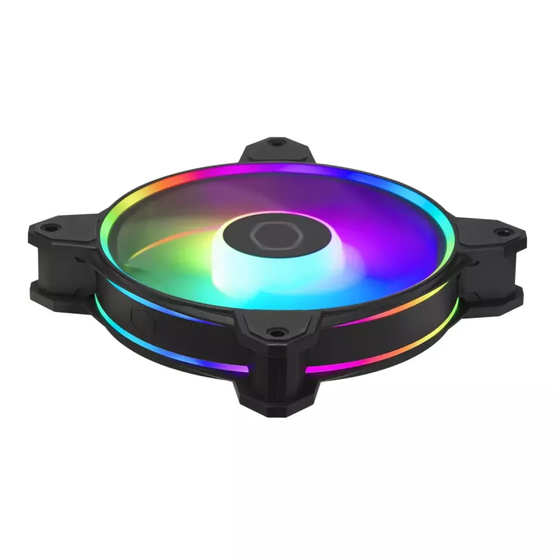 Tuuletin Cooler Master MasterFan MF120 Halo² 12 cm musta 3 kpl