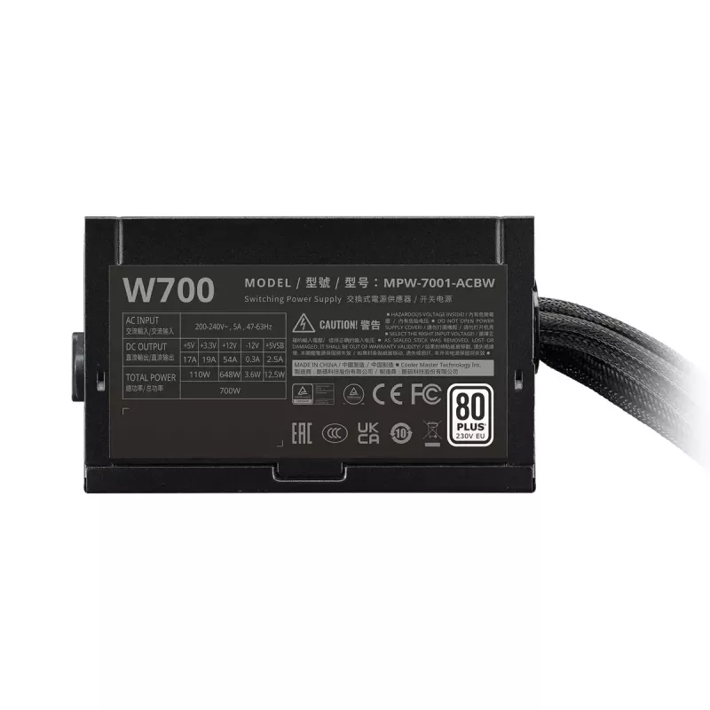 Virtalähde Cooler Master ELITE NEX White 700