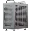 Tietokonekotelo Cooler Master QUBE 540 Moonstone — Mid-Tower karkaistulla lasisivupaneelilla (harmaa)