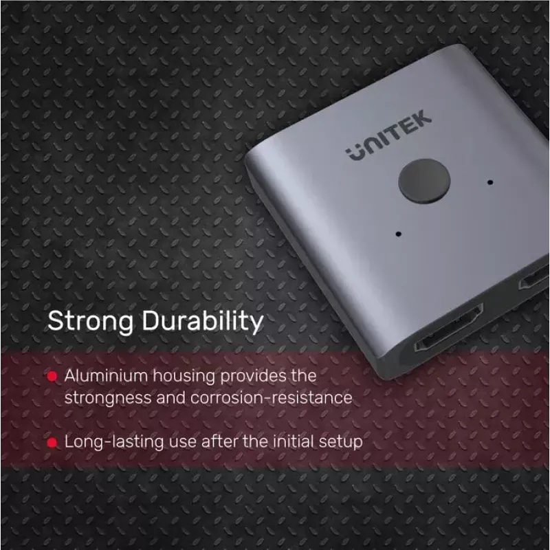 Videosplitteri UNITEK V1127A HDMI 2x HDMI