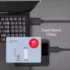 UNITEK USB-kaapeli C14103BK-1.5M USB 3.2 Gen 1 USB A USB C musta 1,5m