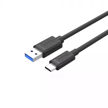 UNITEK USB-kaapeli C14103BK-1.5M USB 3.2 Gen 1 USB A USB C musta 1,5m