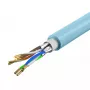 Verkkokaapeli UNITEK C18122BL RJ45 Cat7 305m sininen