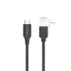 Virtakaapeli UNITEK C14115BK-1.8M USB-C DC 1,8 m 20 V 3,25 A