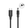 Virtakaapeli UNITEK C14119BK-1.8M 1.8m USB C DC 20V 3.25A