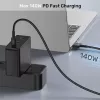 Virtakaapeli UNITEK C14121BK-1M musta MagSafe 3 USB C 1m 28V 5A