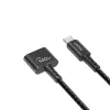 Virtakaapeli UNITEK C14121BK-1M musta MagSafe 3 USB C 1m 28V 5A