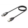 Verkkokaapeli UNITEK C18149AGY03-5M RJ-45 Cat8 5 m musta