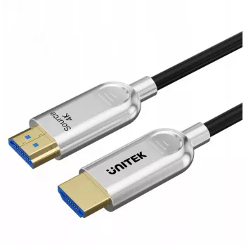 Unitek HDMI-kuitu­kaapeli C11092ASL01 — 4K 60 Hz, 100 m