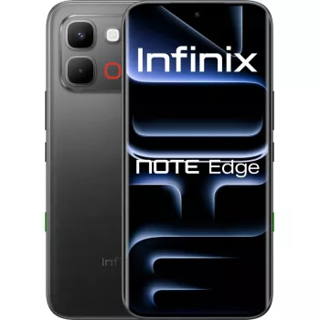 Älypuhelin INFINIX Note Edge 8 GB RAM 256 GB tallennustila Shadow musta