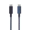 USB-C–USB-C-kaapeli Native Union Belt Cable Pro 2,4 m USB 2.0 sininen