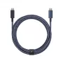 USB-C–USB-C-kaapeli Native Union Belt Cable Pro 2,4 m USB 2.0 sininen