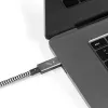 Native Union Belt Cable Pro USB-C - USB-C, 2,4 m, LED-näyttö, Rose