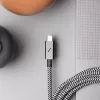 Native Union Belt Cable Pro USB-C - USB-C, 2,4 m, LED-näyttö, Rose
