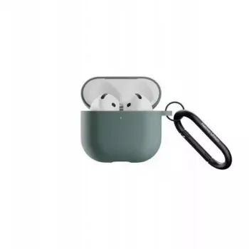 Suojaava silikonikotelo AirPods 4:lle Native Union Active Case – liuskekivenvihreä