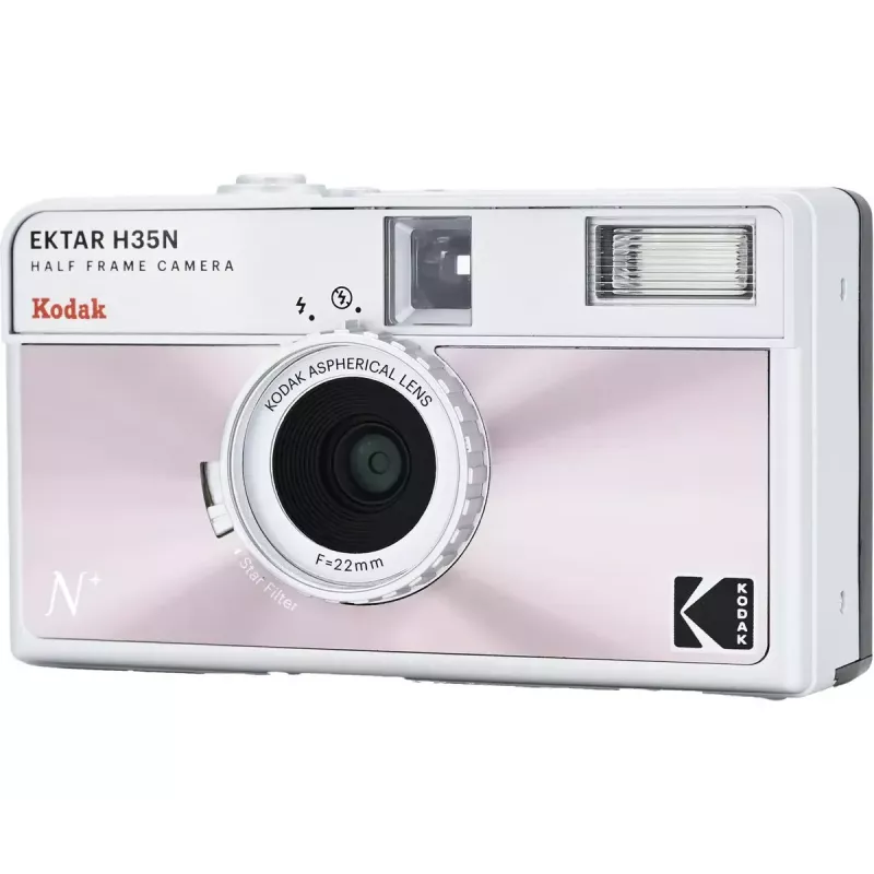 Filmikamera Kodak Ektar H35N lasitettu pinkki