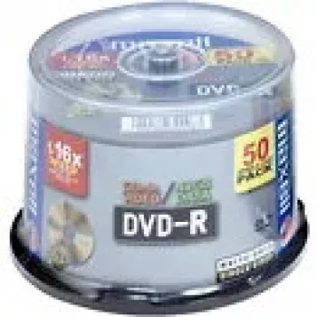 Maxell DVD-R 4,7 GB 16x 50 kpl:n pakkaus 4,7 GB 50 kpl