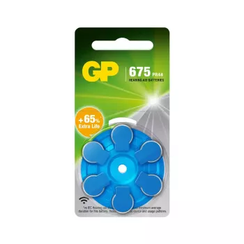 Kertakäyttöparisto GP Batteries 103251 675 PR44 sinkki-ilma