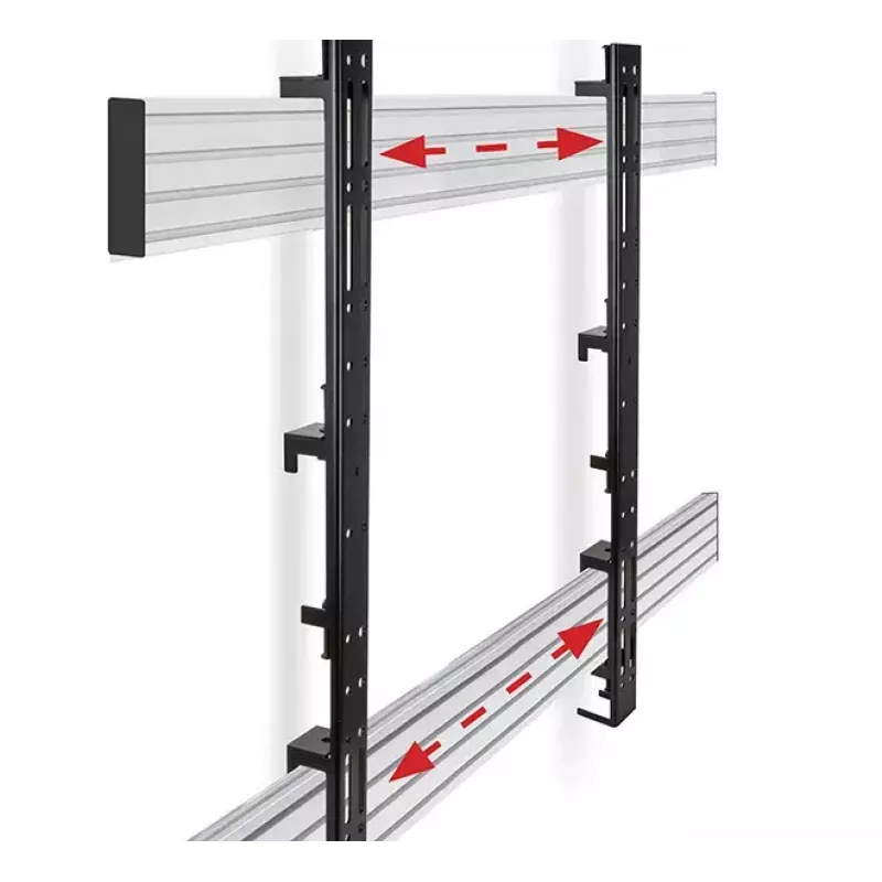 Litteän paneelin kiinnitysvarsi B-Tech BT8390 VESA 800 200 kg kantavuus