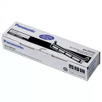 Värikasetti Panasonic KX-FAT92 musta, alkuperäinen, riittoisuus ≈2 000 sivua, 1 kpl