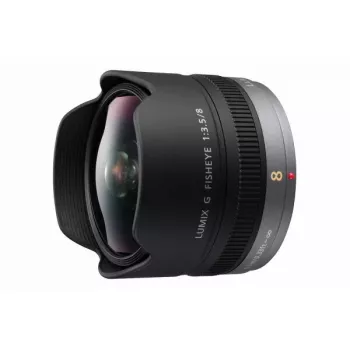 Kameraobjektiivi Panasonic H-F008E musta
