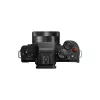 Panasonic Lumix DC-G100D musta kamerasarja H-FS 12-32 -objektiivilla ja DMW-SHGR2-kahvalla