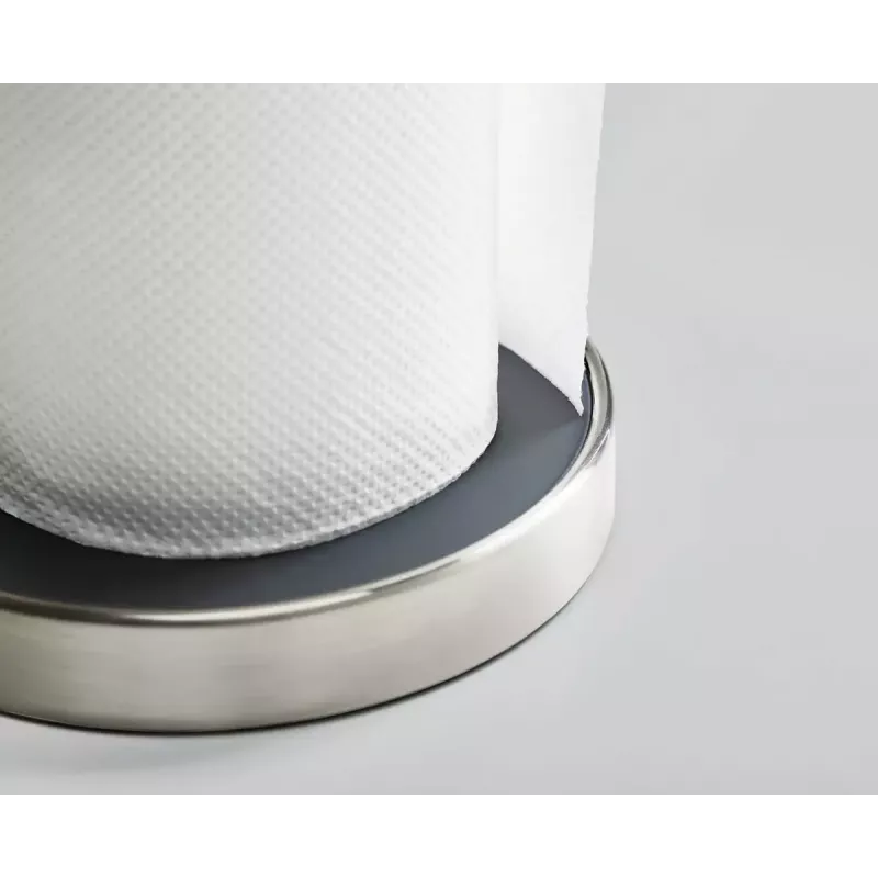 Joseph Joseph 85140 pöytäteline paperipyyhkeille harmaa hopea pyöreä