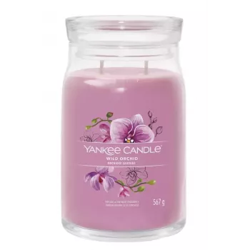 Tuoksukynttilä Yankee Candle Wild Orchid korkeus 157 mm leveys 93 mm