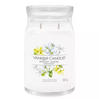 Tuoksukynttilä Yankee Candle Midnight Jasmine 157 mm korkeus 93 mm leveys 567 g