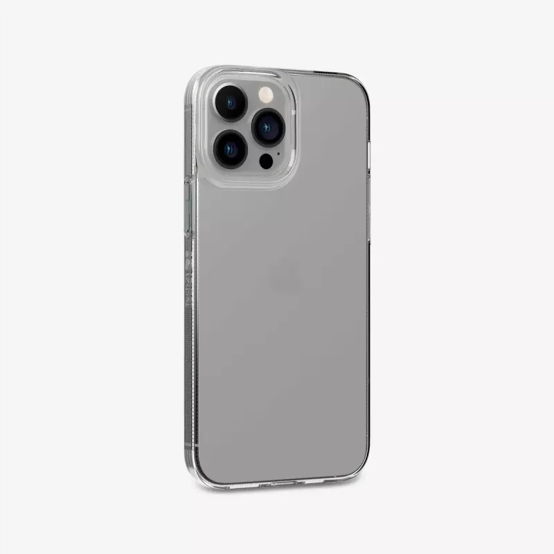 Puhelinkotelo Tech21 Evo Lite kotelo iPhone 13 Pro Maxille — läpinäkyvä, sopii 17 cm (6,7 tuuman) näytölle