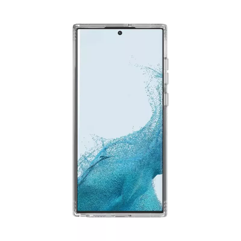 Tech21 Evo Clear puhelinkotelo läpinäkyvä Samsung Galaxy S22 Ultra 15,5 cm