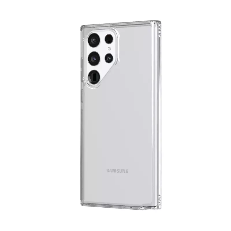 Tech21 Evo Clear puhelinkotelo läpinäkyvä Samsung Galaxy S22 Ultra 15,5 cm
