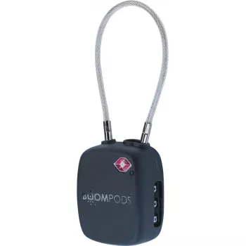 Matkalaukkuseuranta Boompods LOCK TSA Universal harmaa Bluetooth-yhteydellä ja kompaktilla muotoilulla