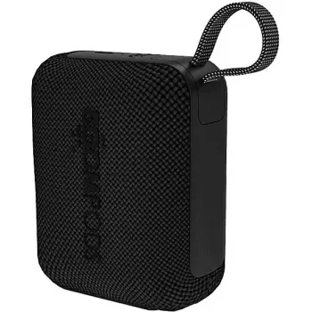 Kannettava Bluetooth-kaiutin Boompods Beachboom Mini musta – kompakti langaton ääni, sisäänrakennettu akku