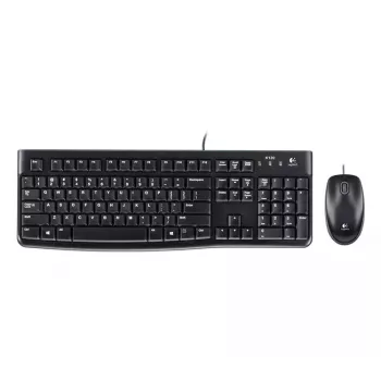 Näppäimistö-hiiri-sarja Logitech Desktop MK120