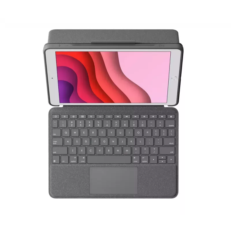 Logitech Combo Touch näppäimistökotelo iPad 7., 8., 9. sukupolvelle