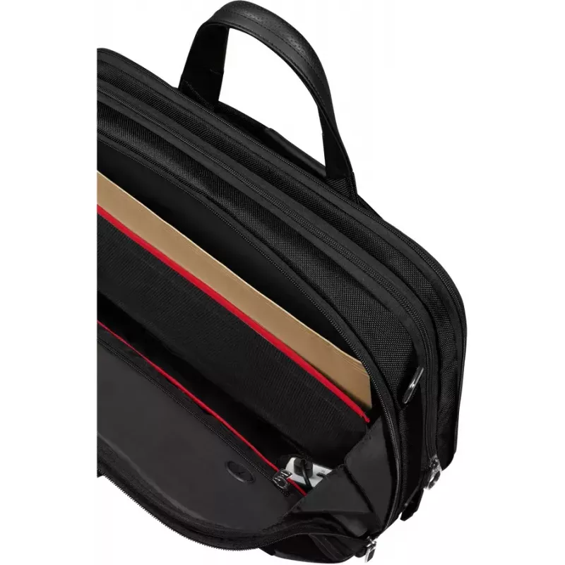 Salkku Samsonite PRO-DLX 6 39,6 cm laajennettava musta