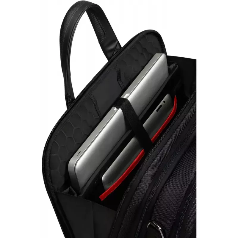 Salkku Samsonite PRO-DLX 6 39,6 cm laajennettava musta