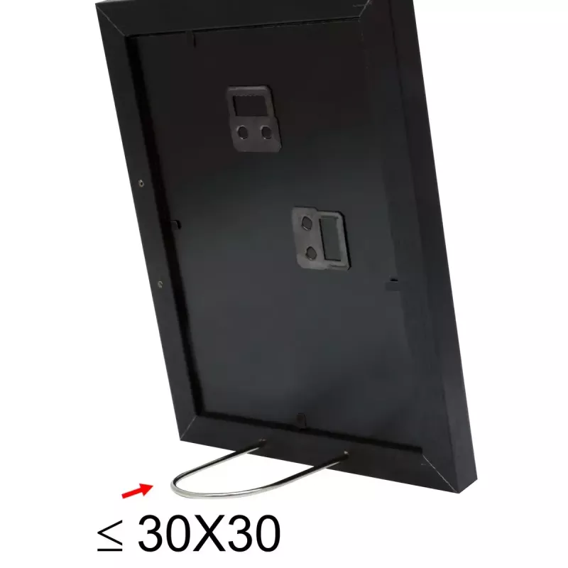 Yksittäinen valokuvakehys Deknudt S66KF2 P1 musta 30x45